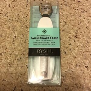 RYSHI NWT PROFESSIONAL CALLUS SHAVER & RASP FOOT FEET W SLIDING COVER